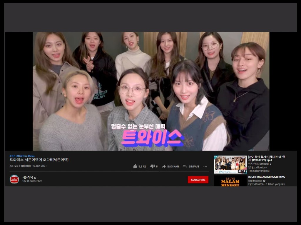 Video Sudden Attack x TWICE