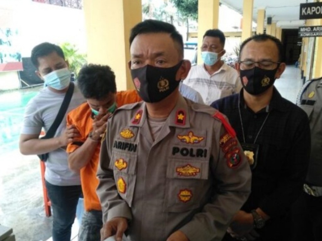 Kepala Polsek Medan Timur, Kompol Arifin