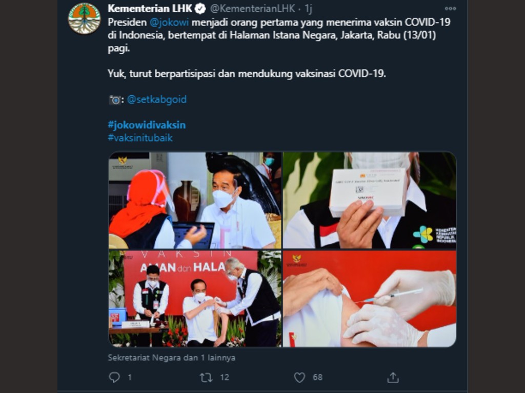 Tagar JokowiDiVaksin