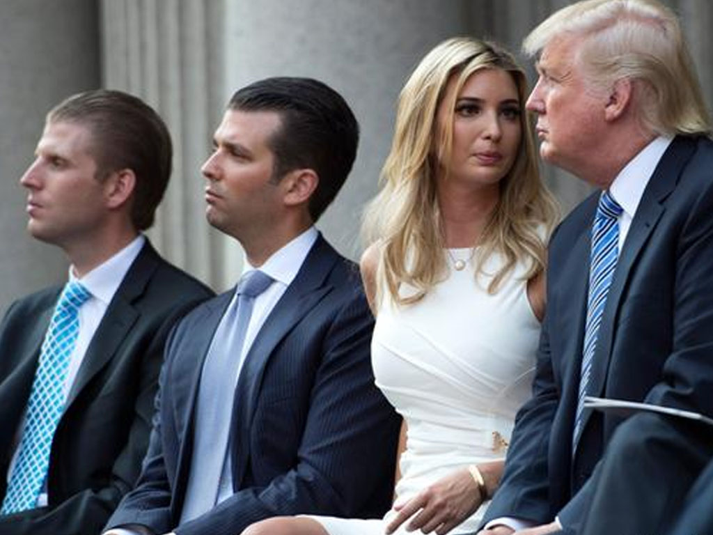 trump istri anak