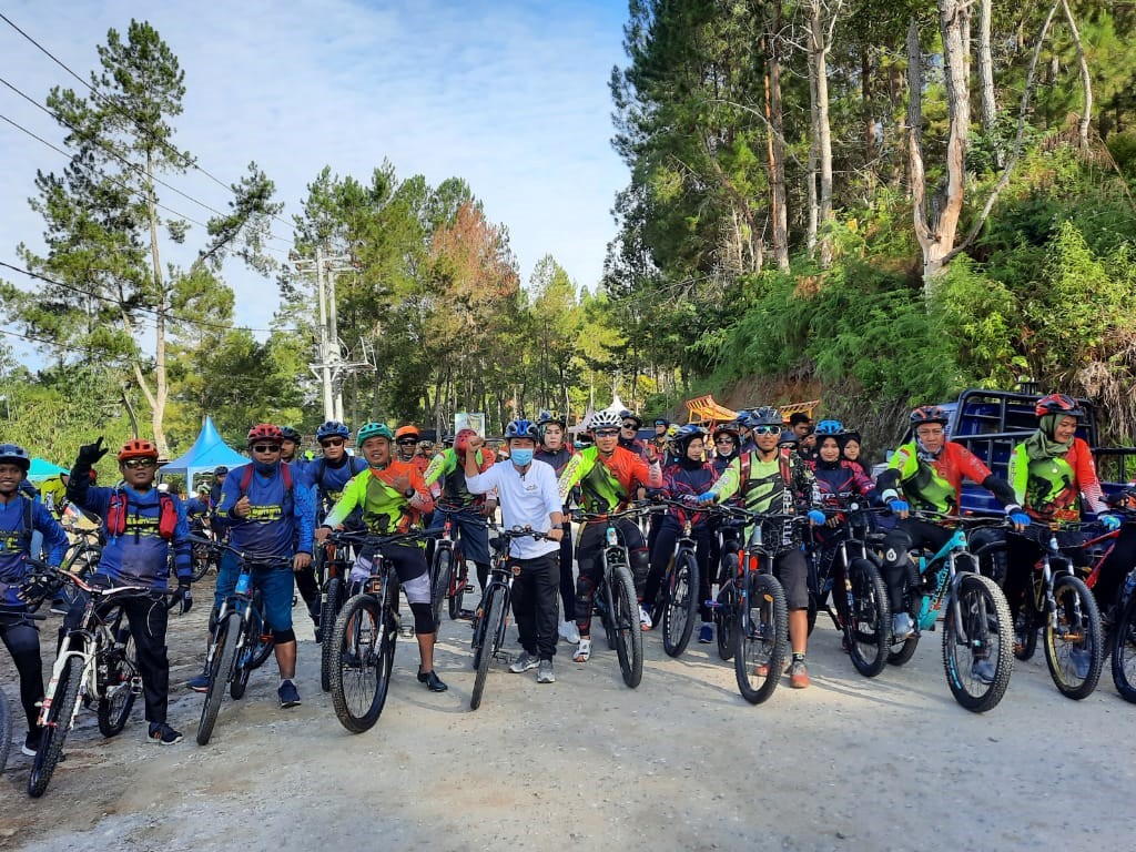 Funbike di Toba