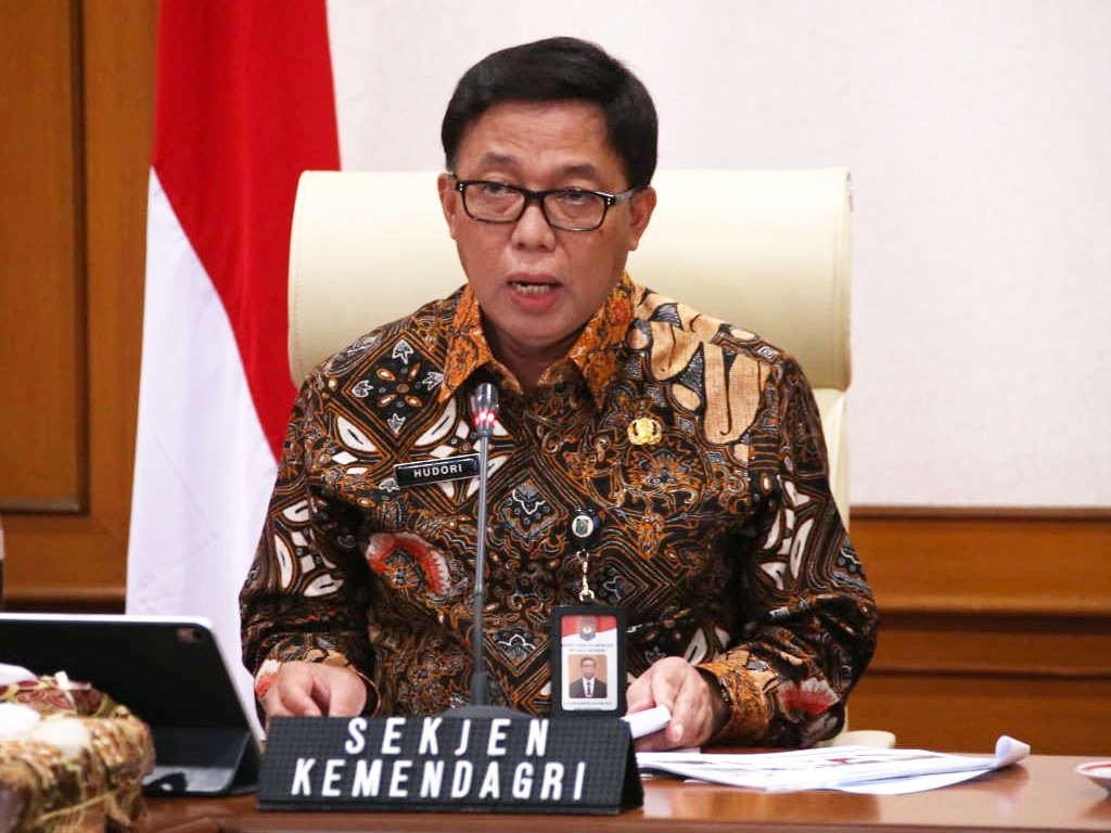 Sekjen Kemendagri Muhammad Hudori