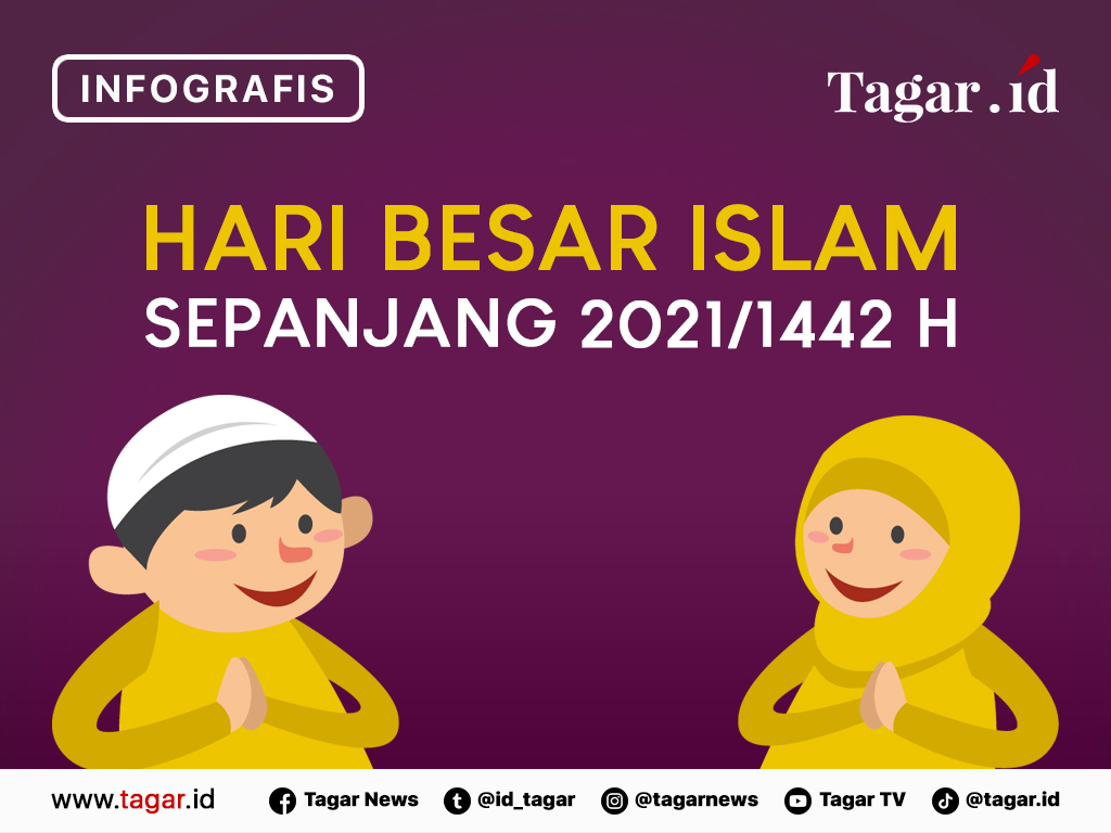 Infografis Cover: Hari Besar Islam 2021