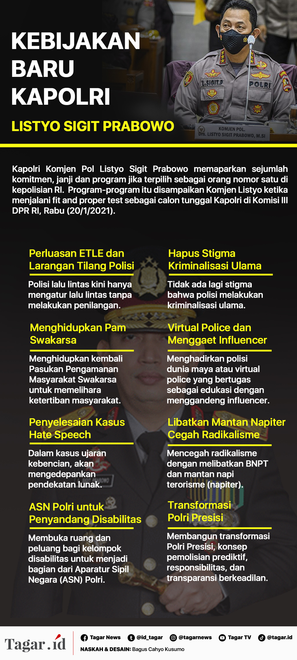 Infografis: Kebijakan Baru Kapolri