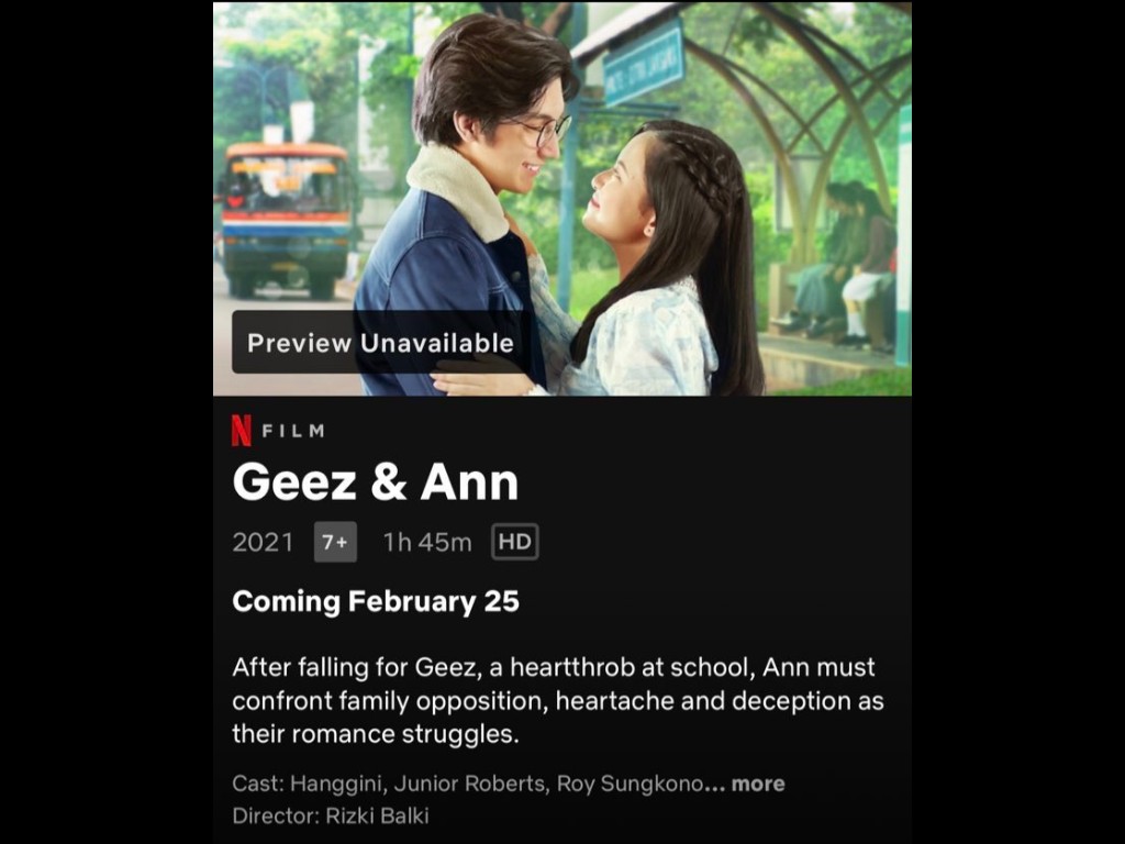 Rilis Trailer Film Geez Ann Trending Twitter Indonesia