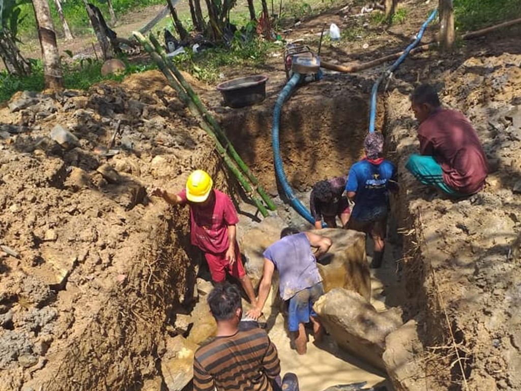 Eskavasi Balai Arkeologi Sumut