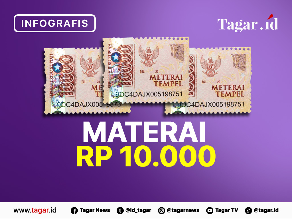 Cover Materai Rp 10.000