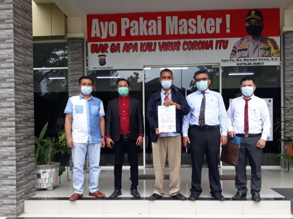 Guru Besar USU Lapor Polda