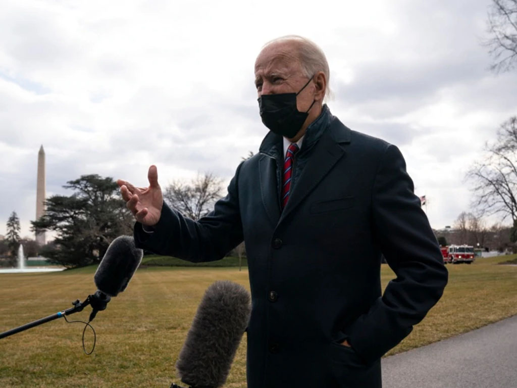 biden dan wartawan
