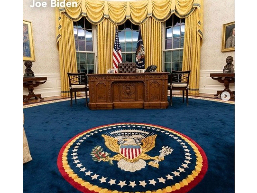 oval biden