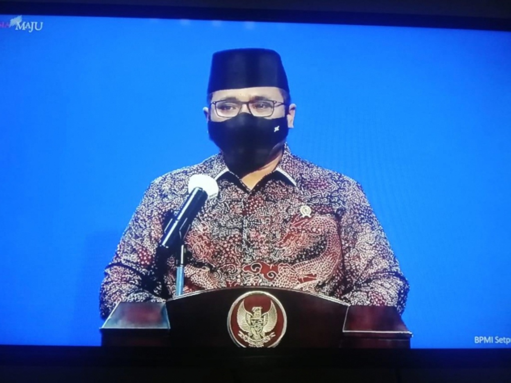 Menteri Agama Yaqut Cholil Qoumas