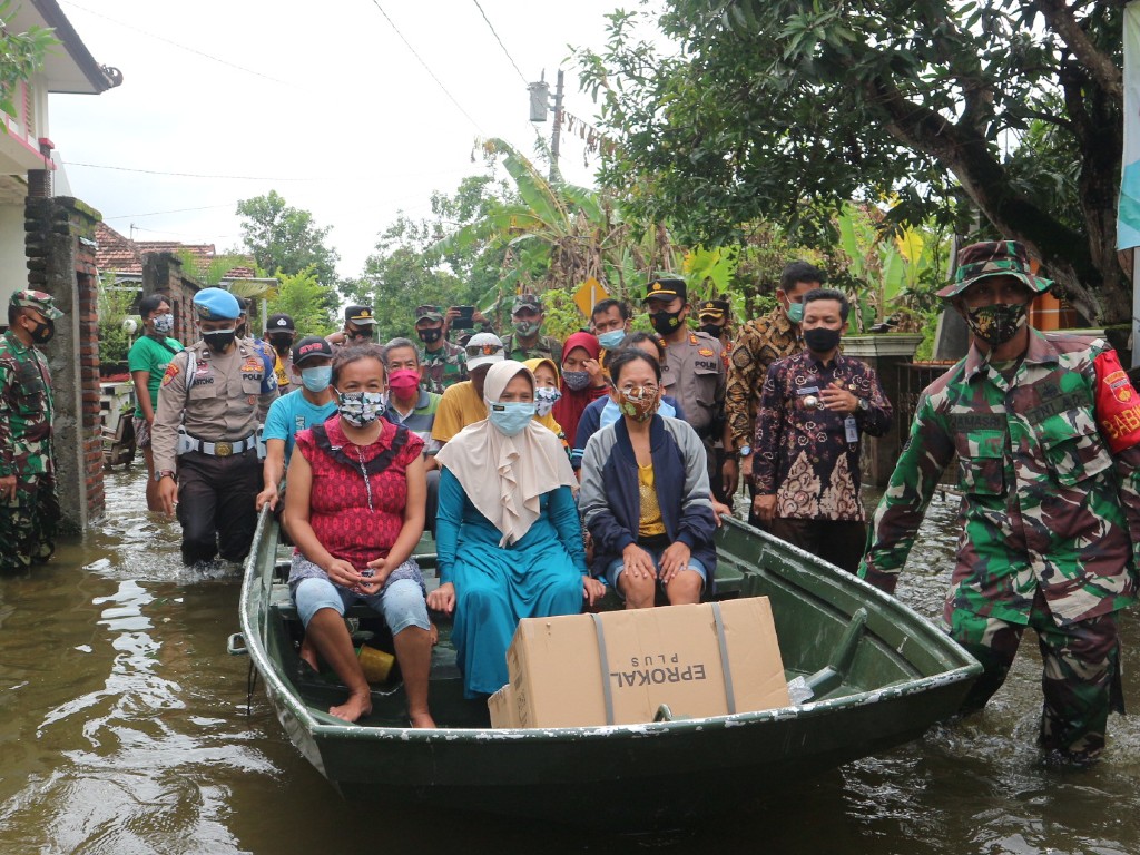 Pengungsi Banjir Kudus