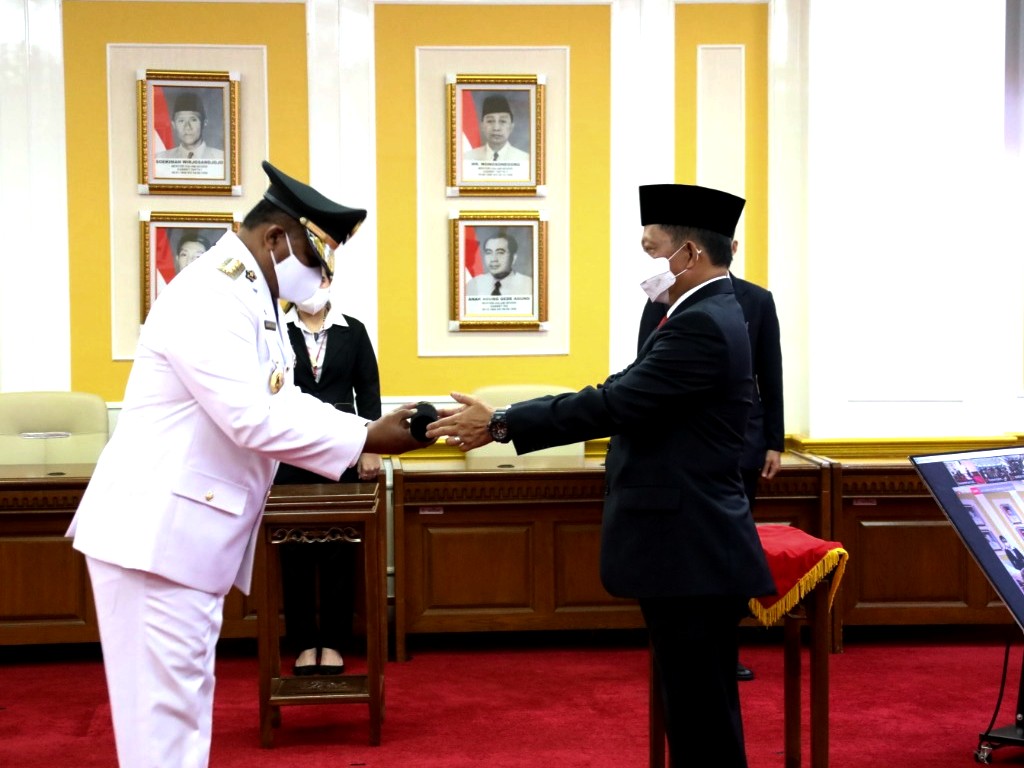 Mendagri Lantik Safrizal