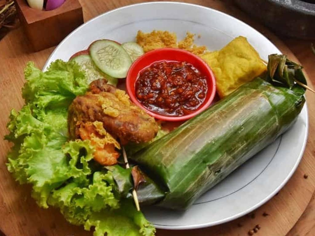 Nasi Bakar Ayam