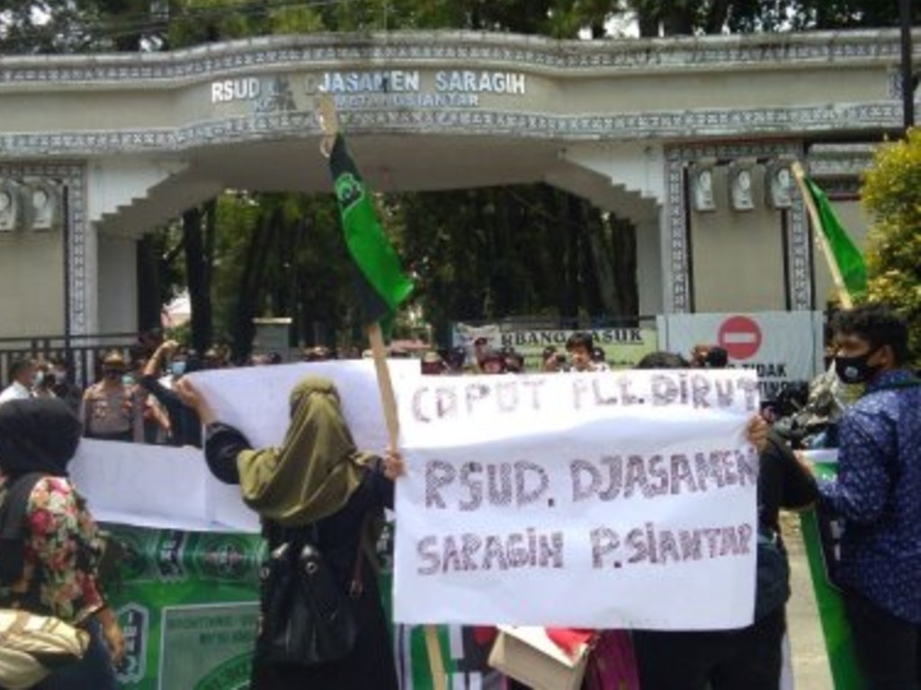 Demo HMI di RSUD Siantar