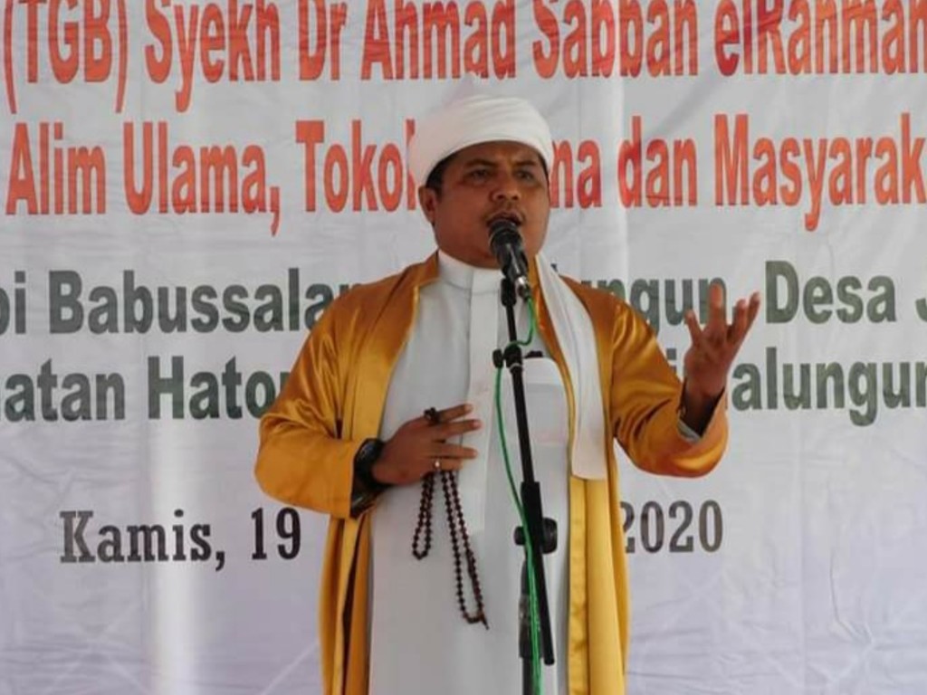 Syekh Dr Ahmad Sabban elRahmaniy Rajagukguk