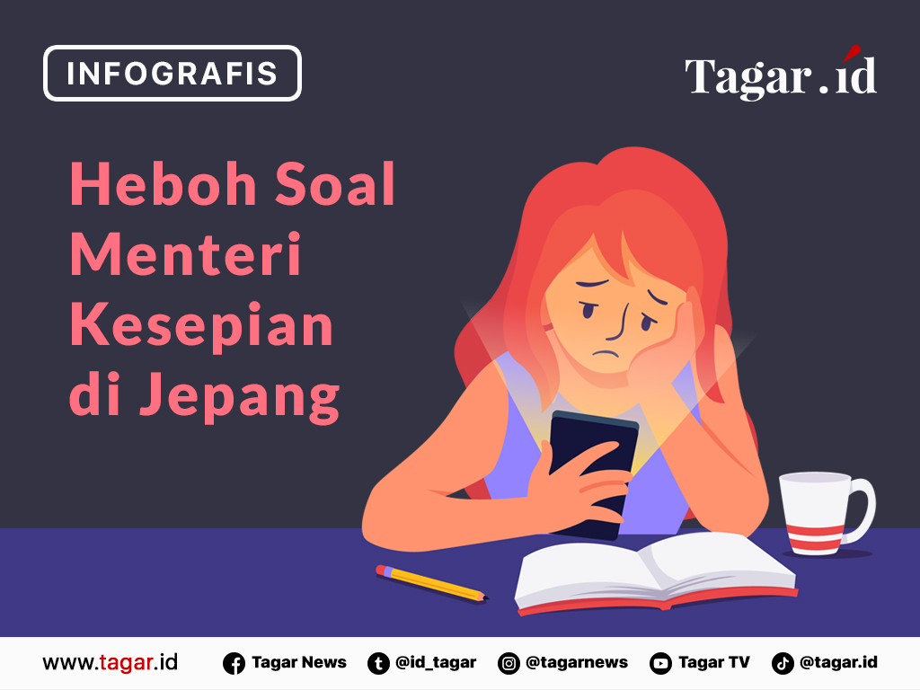 Infografis Cover: Heboh Soal Menteri Kesepian di Jepang