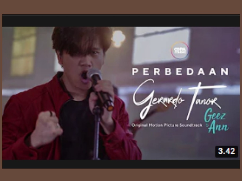 Lagu Perbedaan Gerardo Tanor