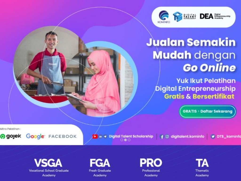 Kemkominfo Digital Talent Scholarship