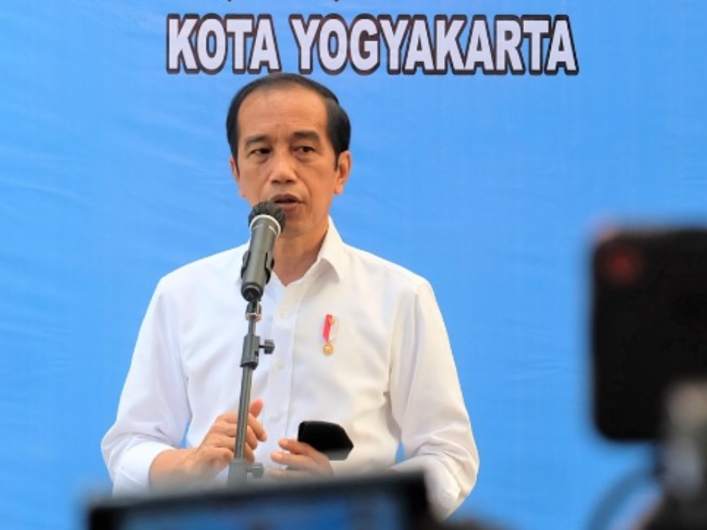Presiden Jokowi di Yogyakarta