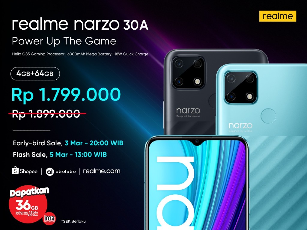 Realme Narzo 30A