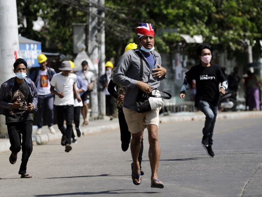 para demonstran