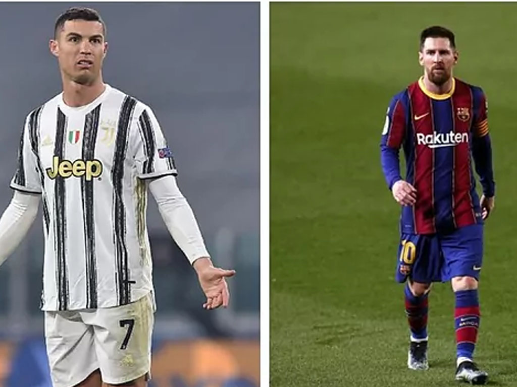 ronaldo dan messi