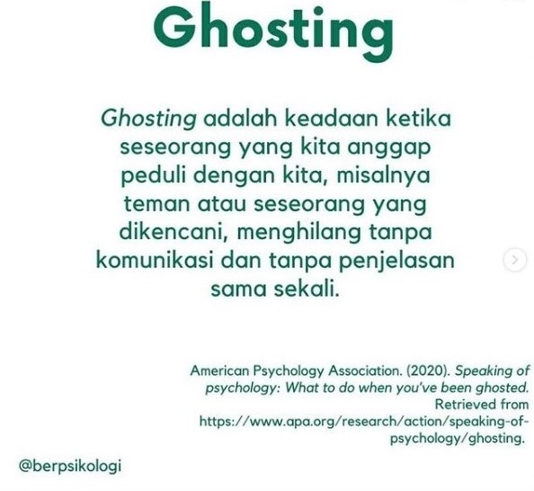 Ghosting