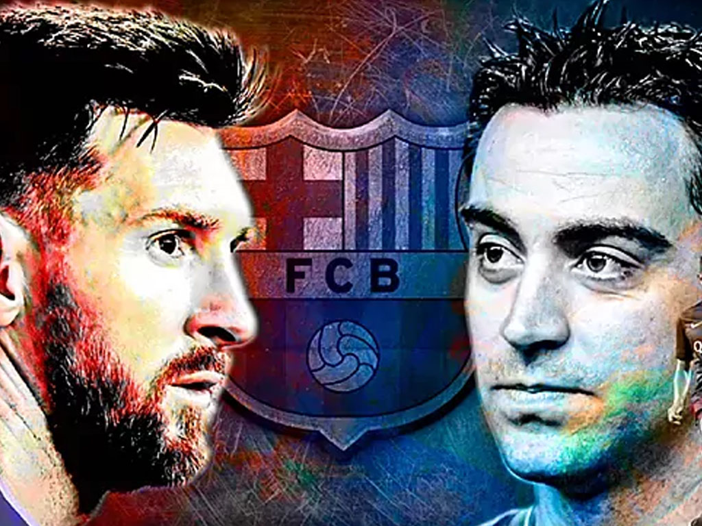 messi xavi