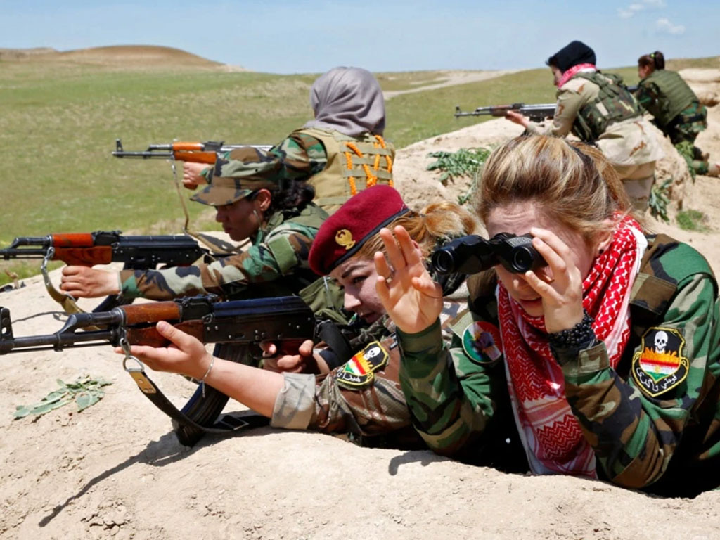 pejuang perempuan kurdi