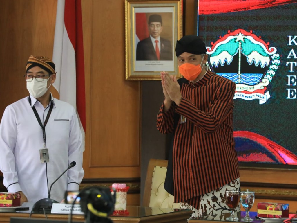 Gubernur Jawa Tengah Ganjar Pranowo