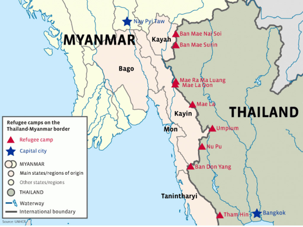 perbatasan myanmar thai