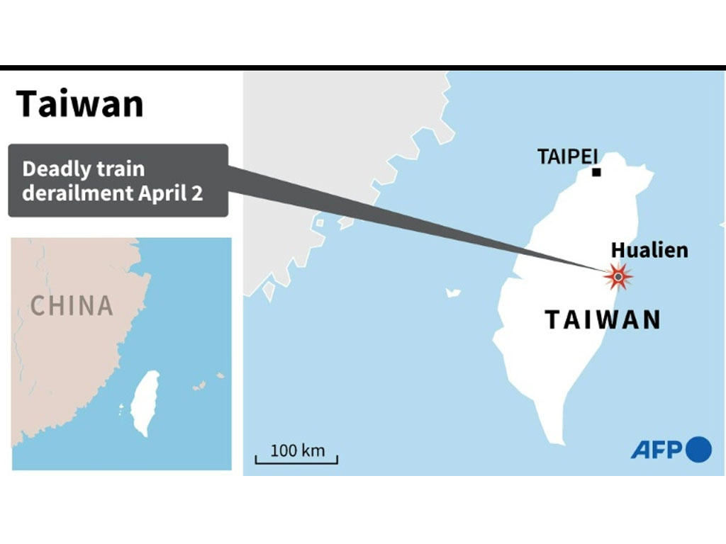 lokasi kecelakaan ka taiwan