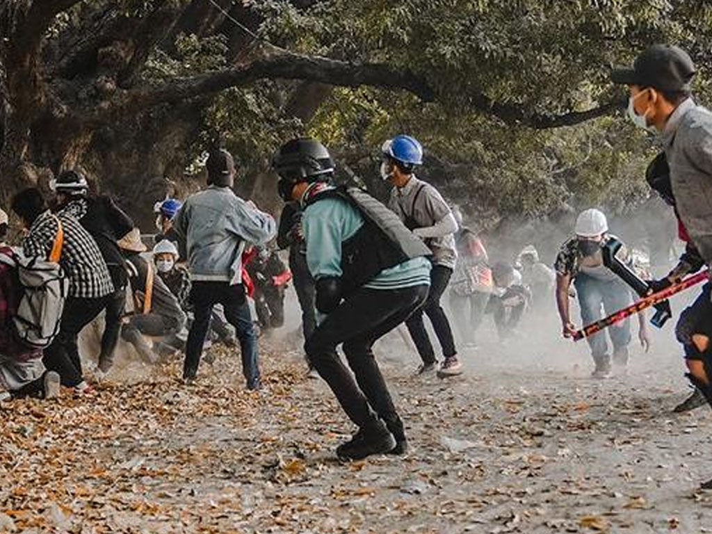 pengunjuk rasa myanmar