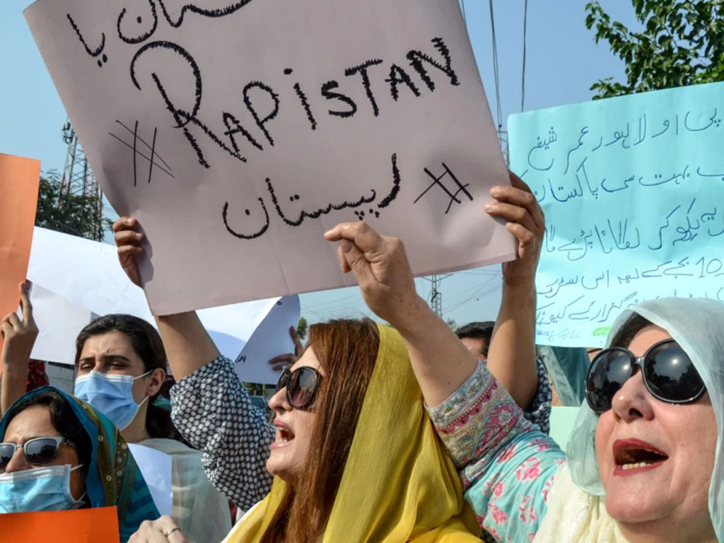 unjuk rasa perkosaan pakistan