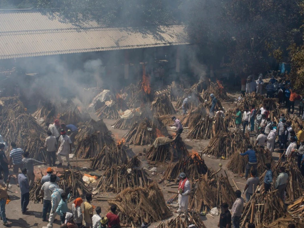 Tempat-tempat pembakaran jenazah india
