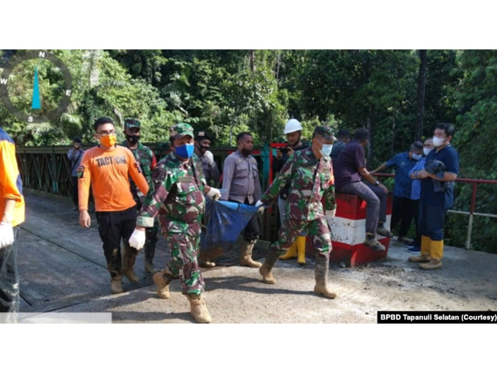 proses evakuasi batangtoru