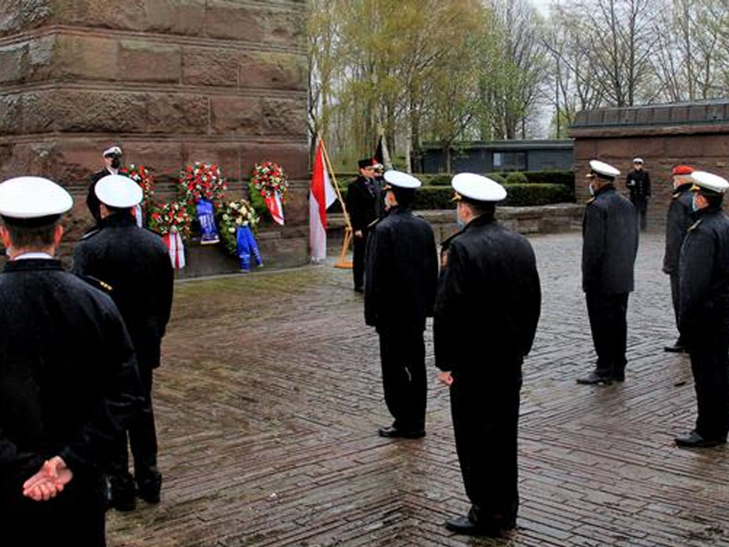 Upacara penghormatan kiel jerman