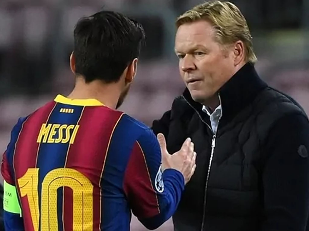 koeman dan messi