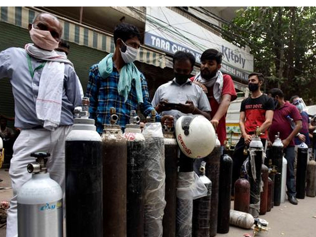 antre oksigen di new delhi