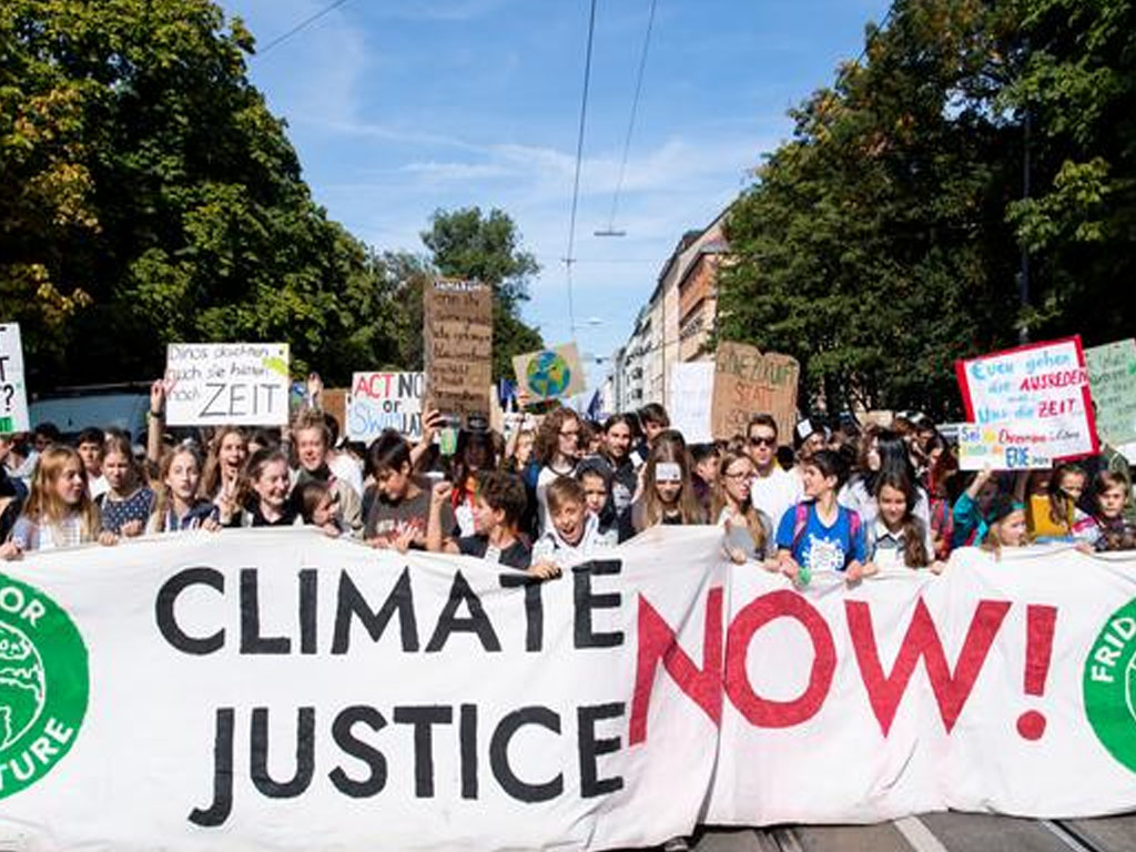 Aktivis lingkungan demonstrasi demi iklim di Bayern