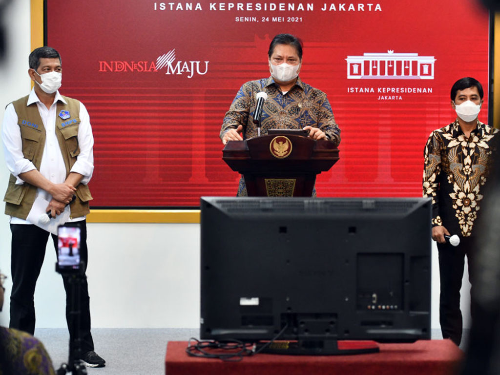 Ketua KPCPEN Airlangga Hartarto
