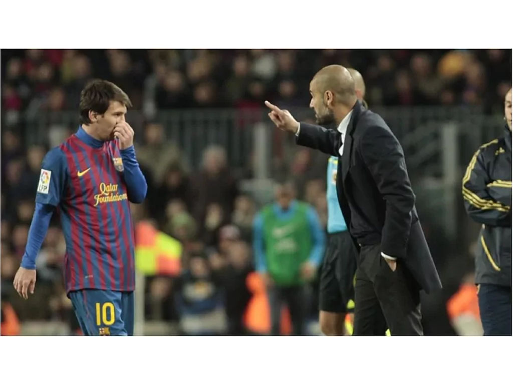 messi dan guardiola