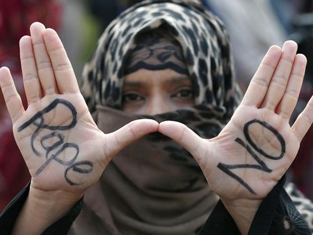 demo kekerasan seksual di pakistan