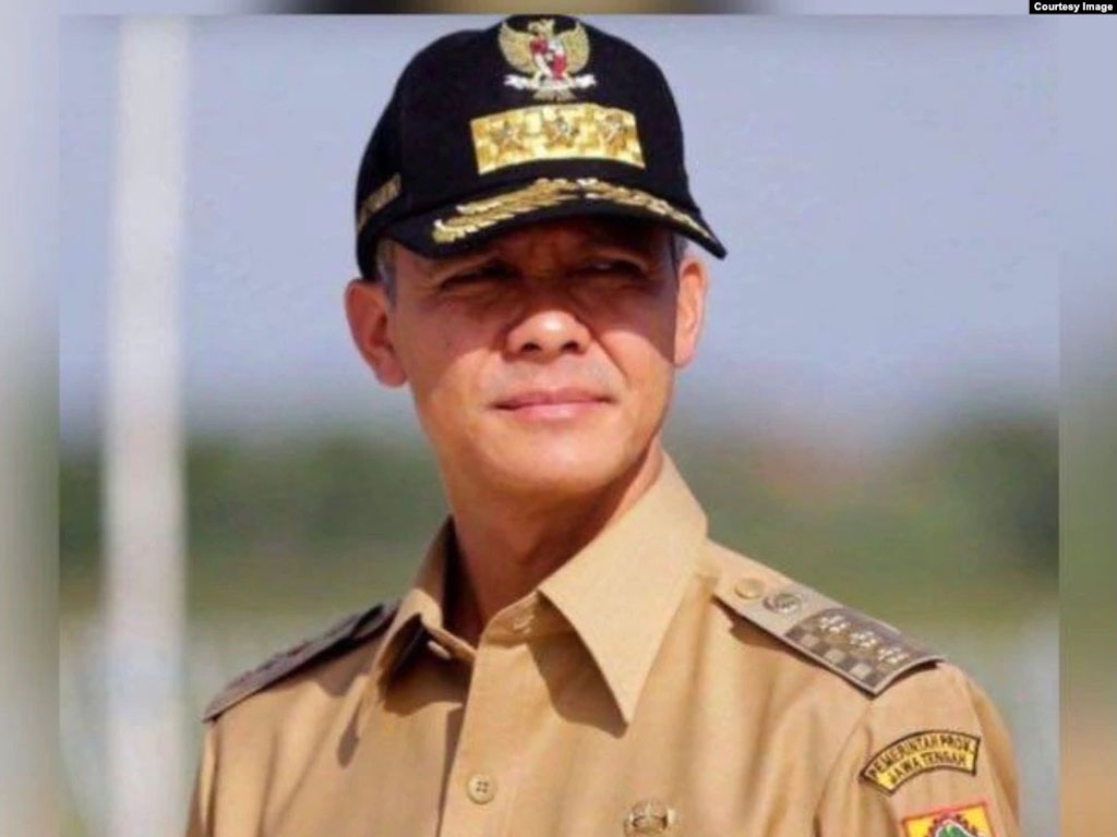 Gubernur Jawa Tengah Ganjar Pranow