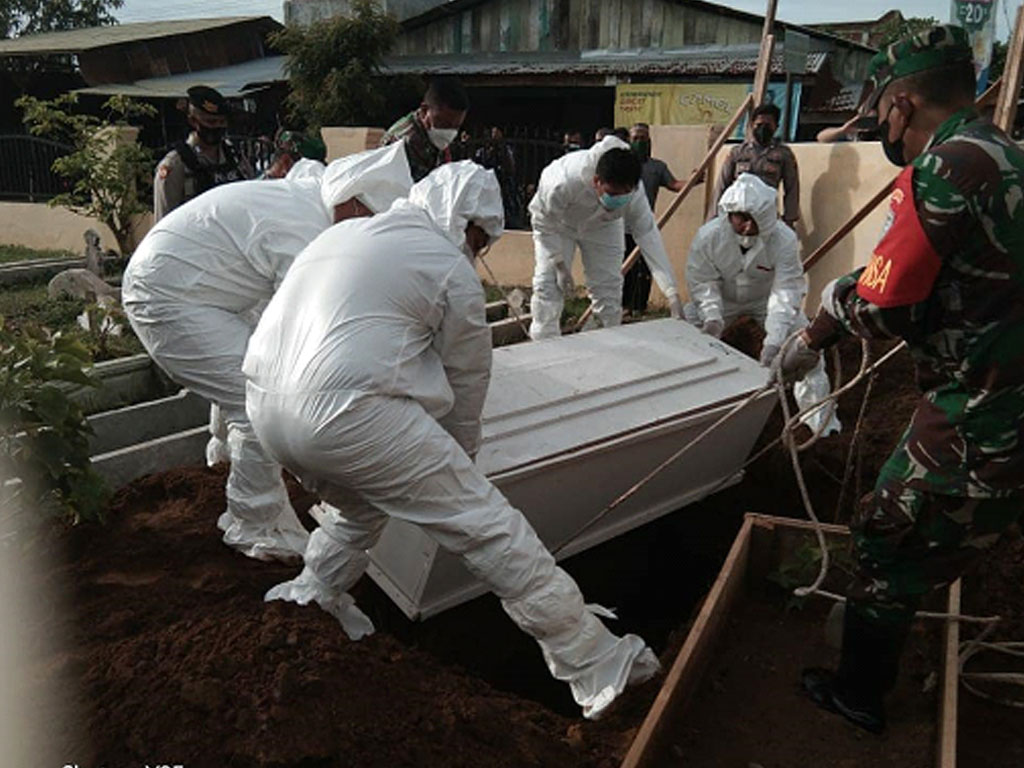 pemakanan jenazah covid lhoksemumawe