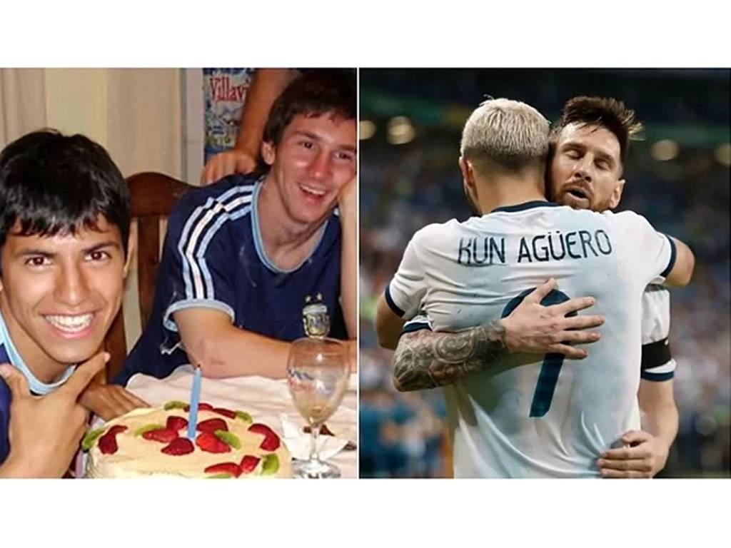 aguero dan messi