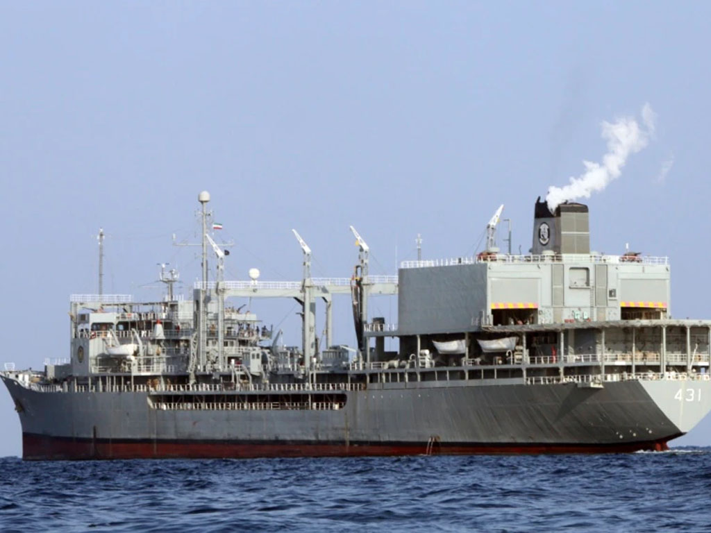 Kapal pendukung Angkatan Laut Iran