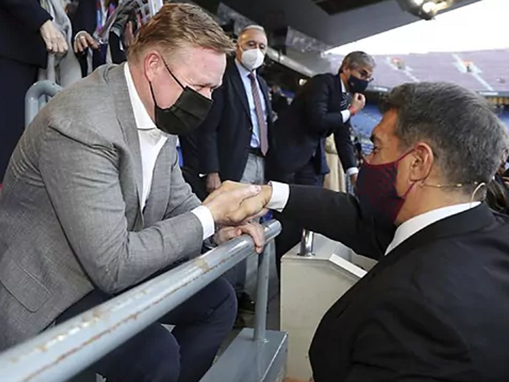 koeman dan laporta