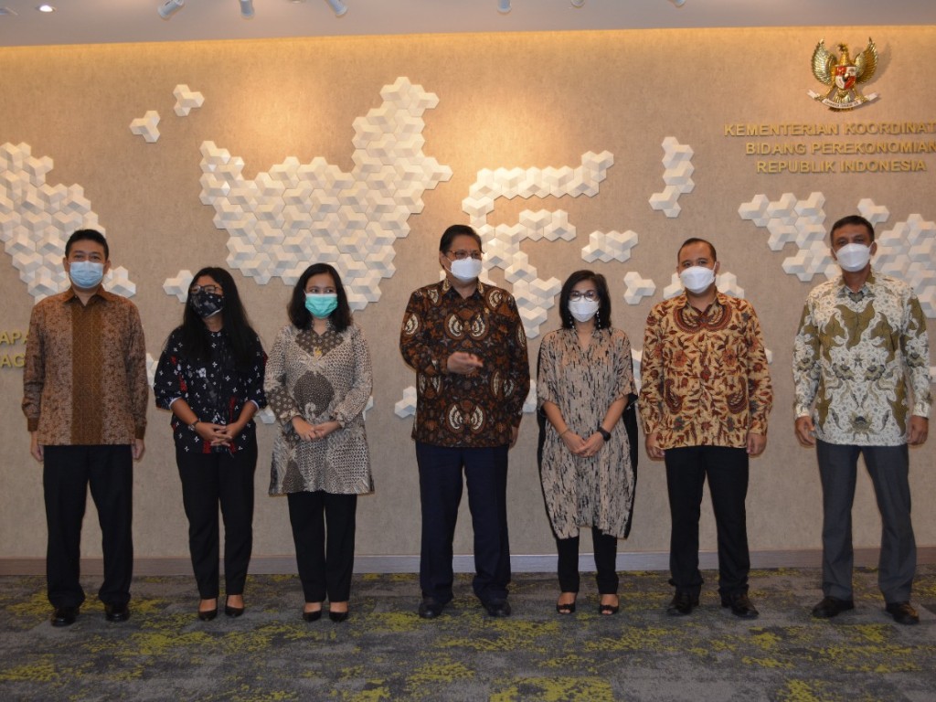Menko Airlangga dan Unilever